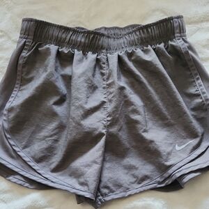 Nike Gray Athletic Shorts Lightweight Performance